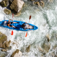 La Drôme, destination eau - Canoë-kayak sur la rivière Drôme