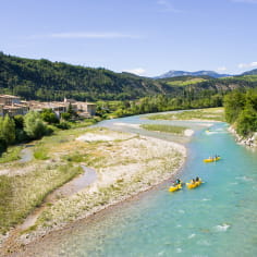 Canoë-kayak sur la rivière Drôme - incontournable