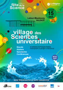 affiche villages des sciences 2022