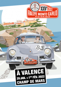 affiche rallye de Monte-Carlo historique