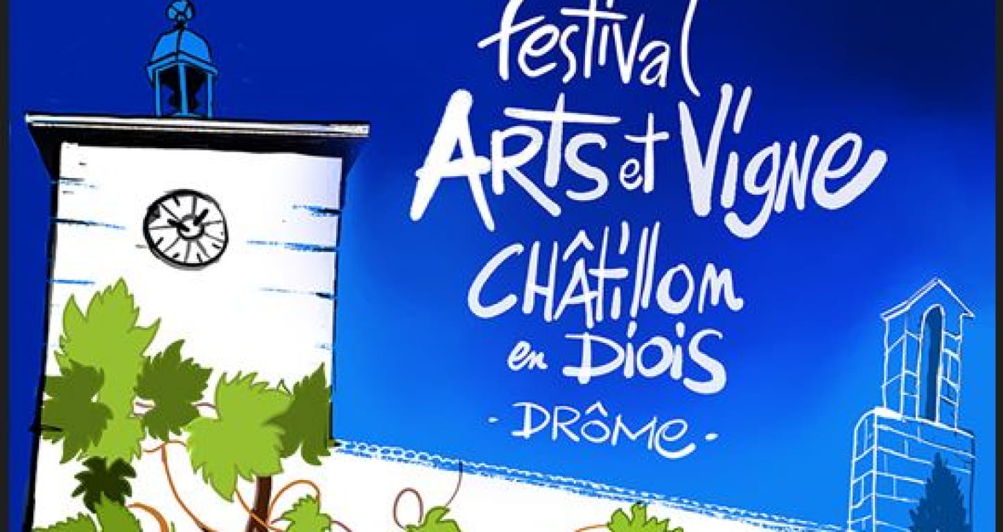 visuel festival arts et vigne châtillon en diois