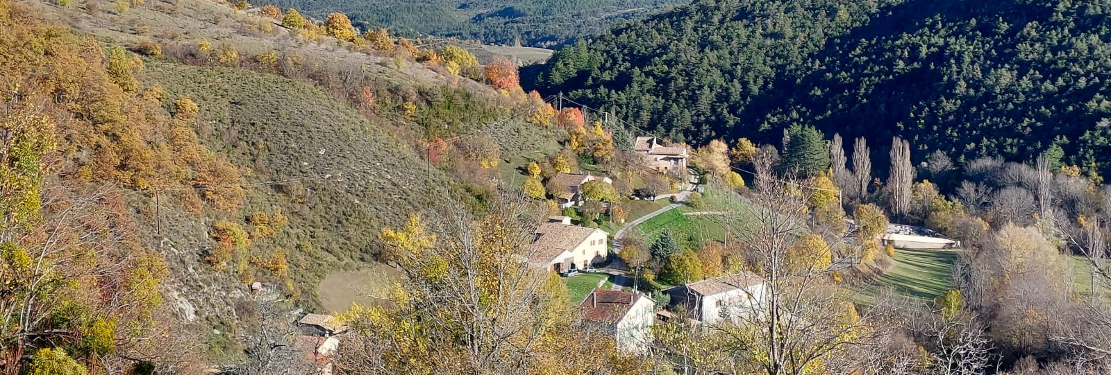 Panorama sur la vallée du Céans