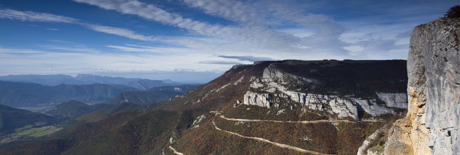 Route et belvédère du Col de Rousset