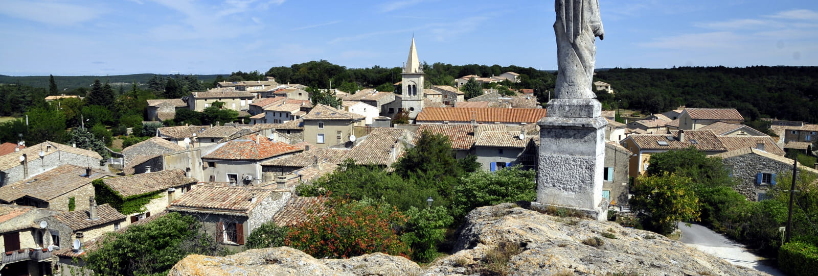 Vue générale - Village de Réauville