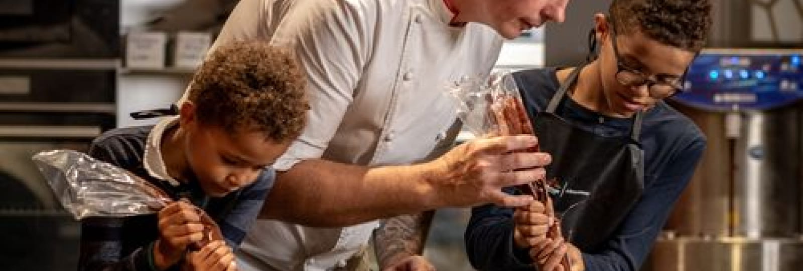 Atelier Minute terrifiants moulages - Cité du chocolat Valrhona