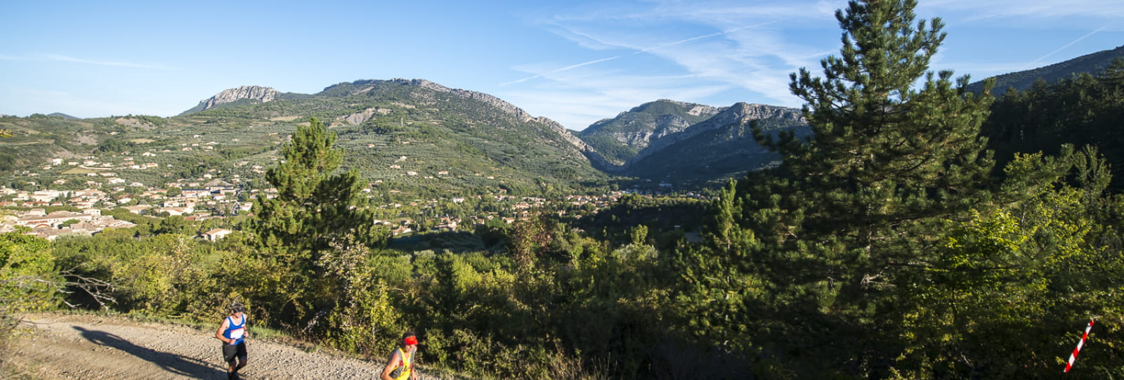 Trail park of the Baronnies in Drôme Provençale