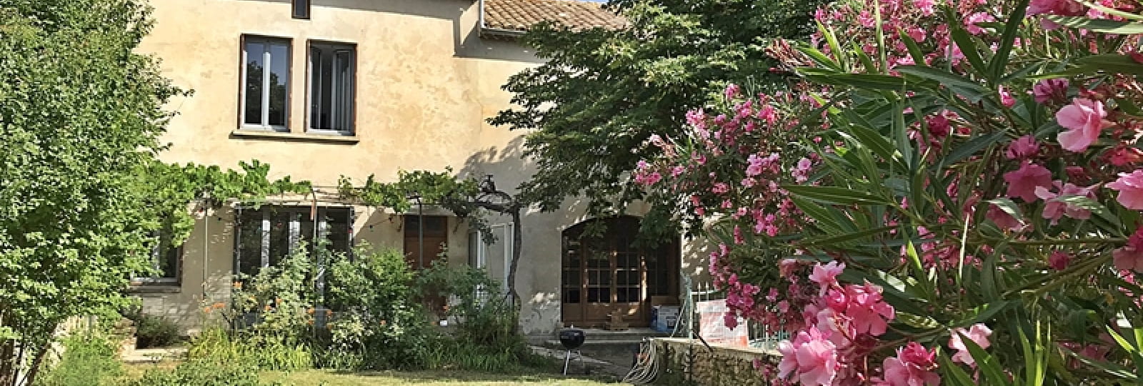 Apparent cottage - Village house with garden and private pool in Drôme provençale